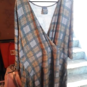 Outlander Plaid Wrap Dress